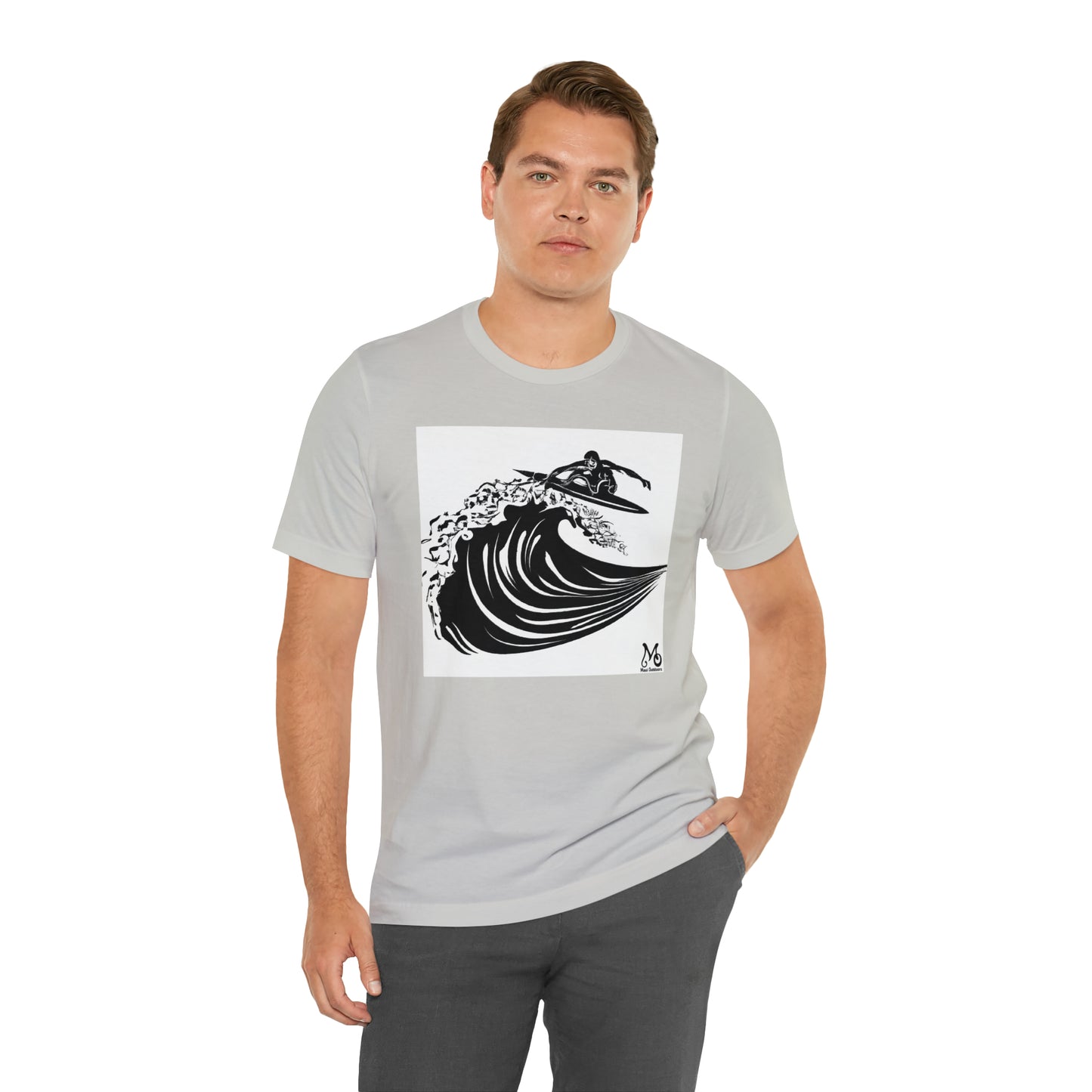 Wave Catching Surfer - T-shirt