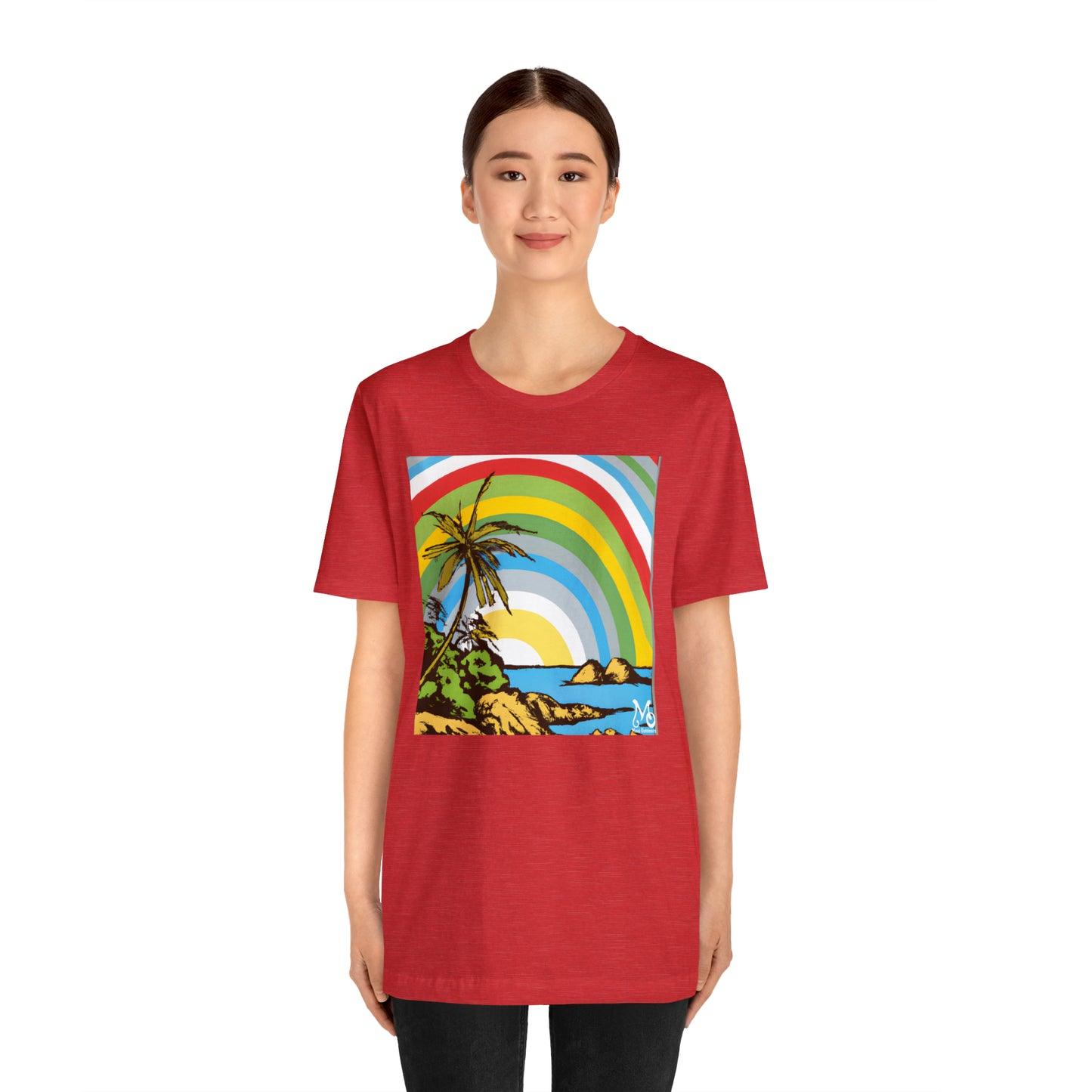 Rainbow Vista Isle - T-shirt