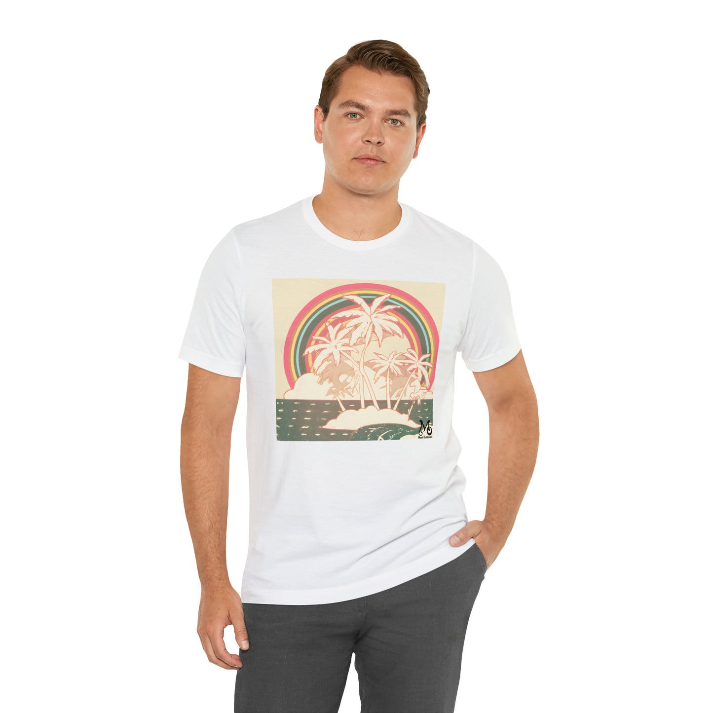 Rainbow View Island - T-shirt