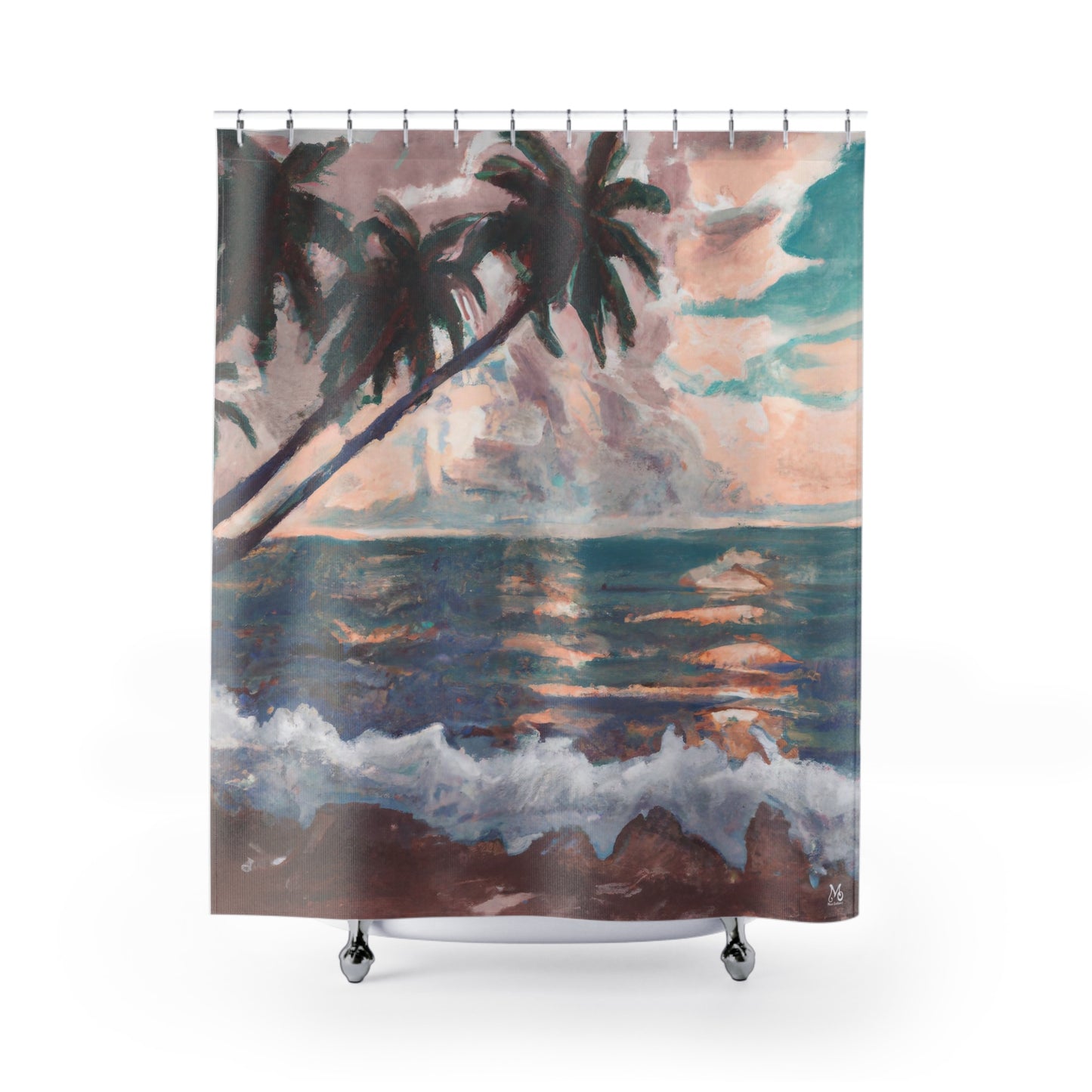 Kanaloa Kaelehau Beach - Shower Curtain