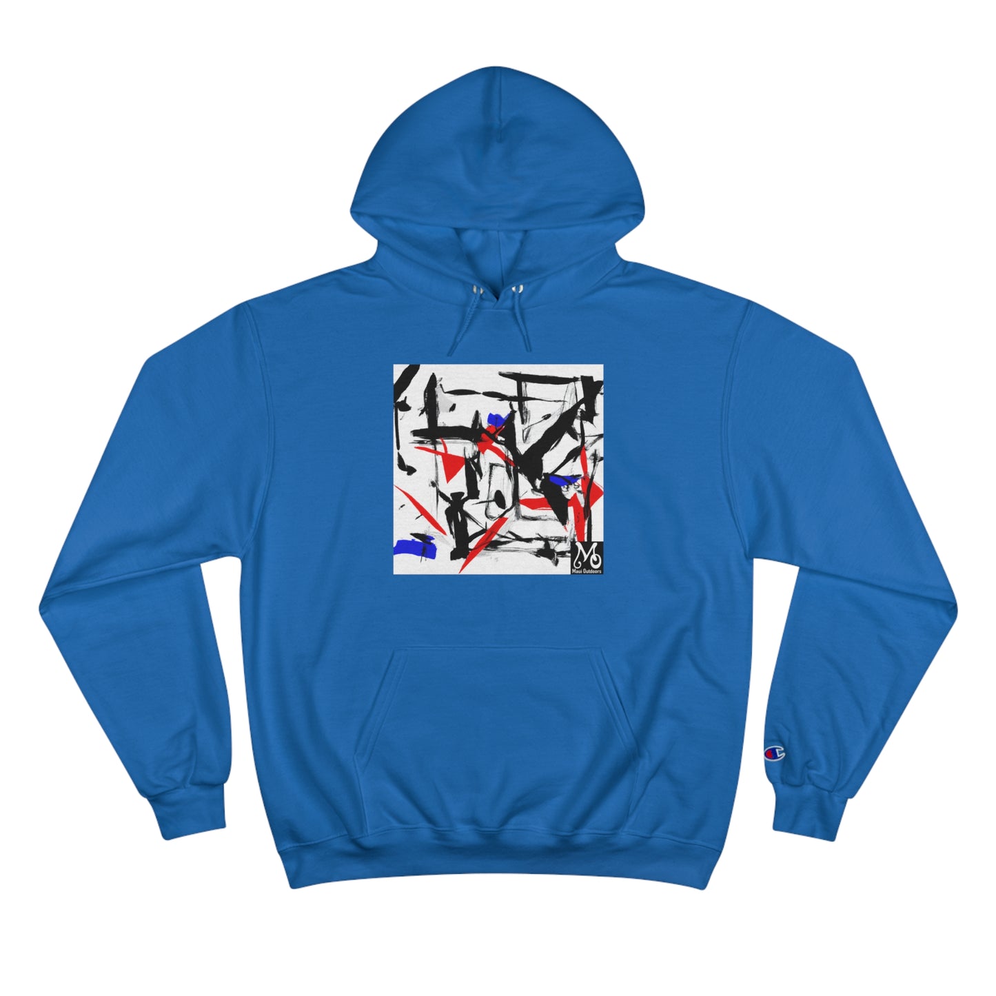 Interwoven Forms - Champion Hoodie