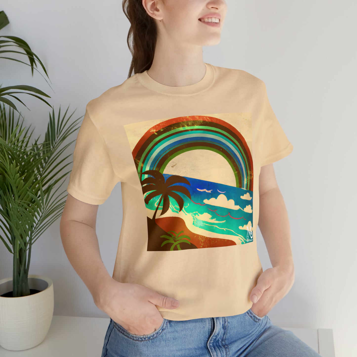 Rainbow Gem Island - T-shirt