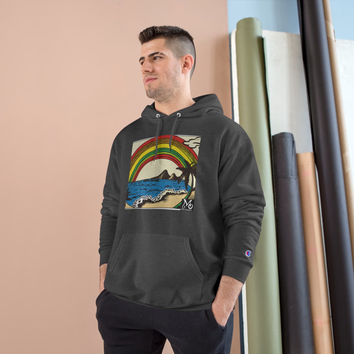 Rainbow Oasis II - Champion Hoodie