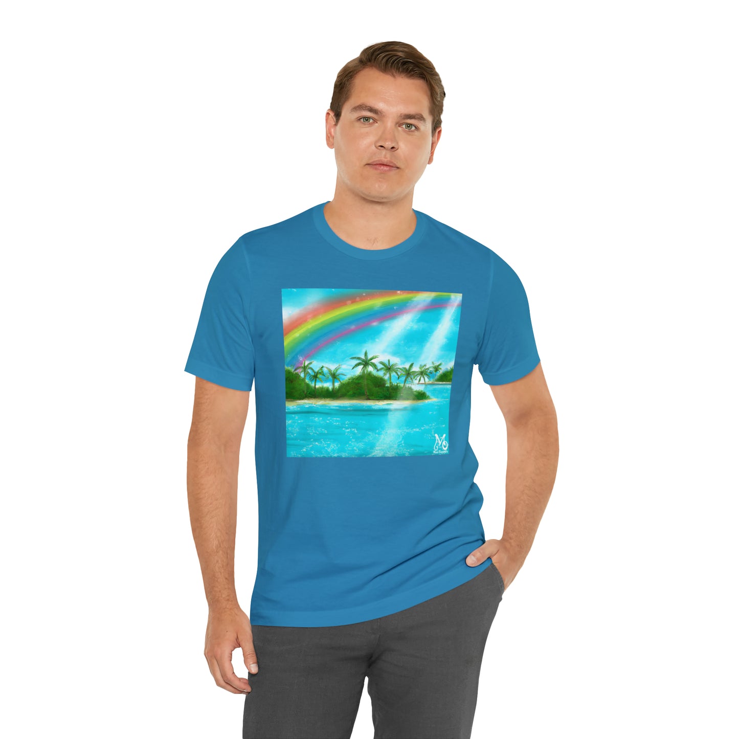 Tropical Serene Vista - T-shirt