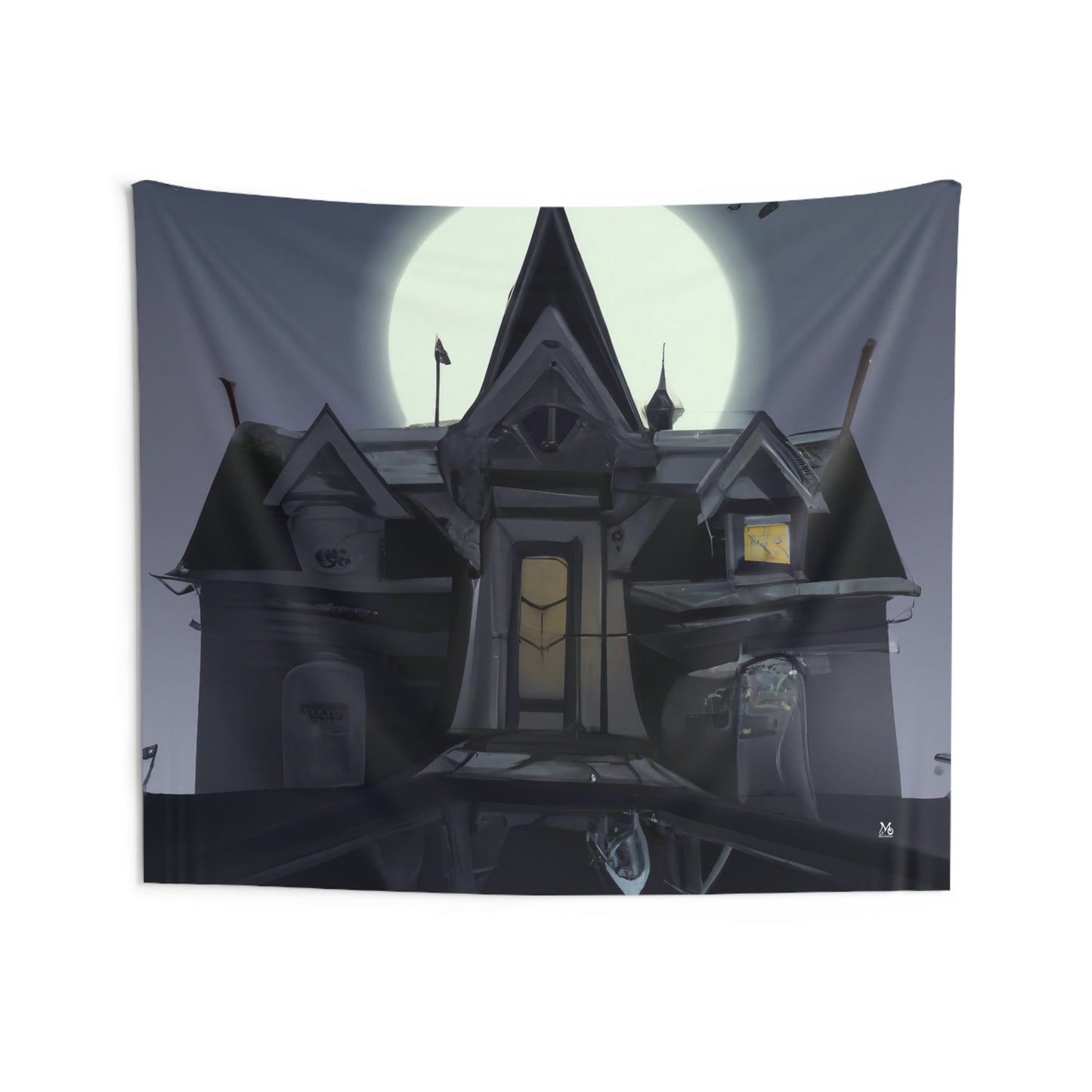 The Shadow Manor - Halloween Tapestry