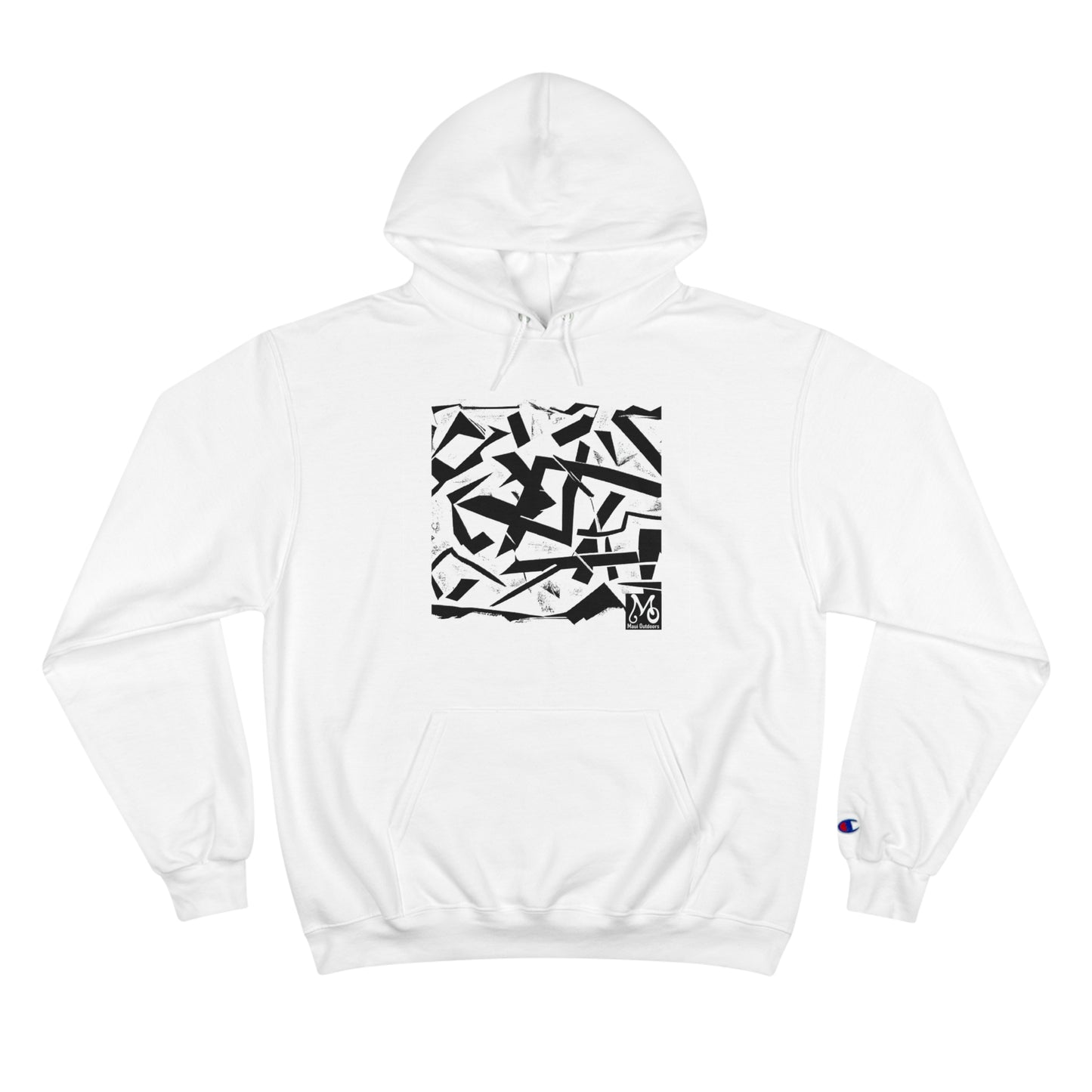 Galactic Splatterscape - Champion Hoodie