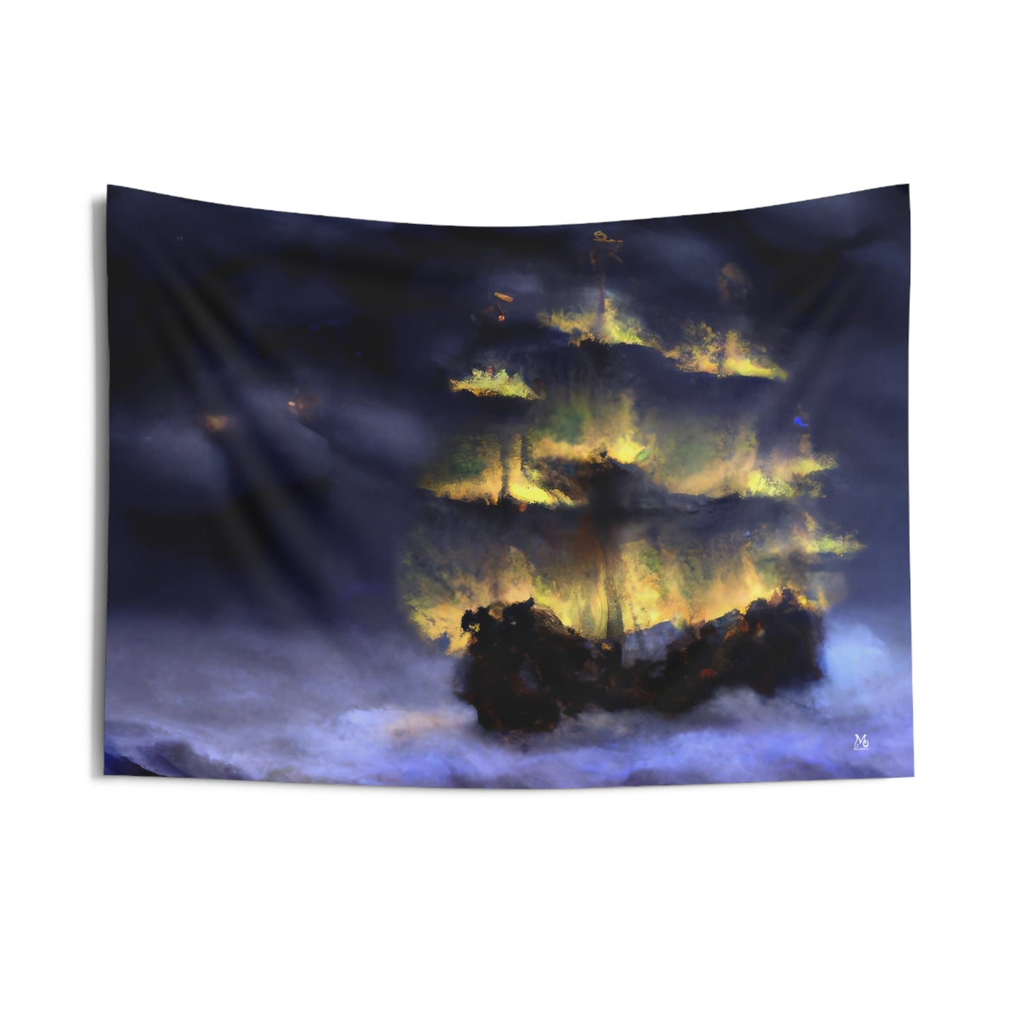 The Phantom Galleon - Halloween Tapestry