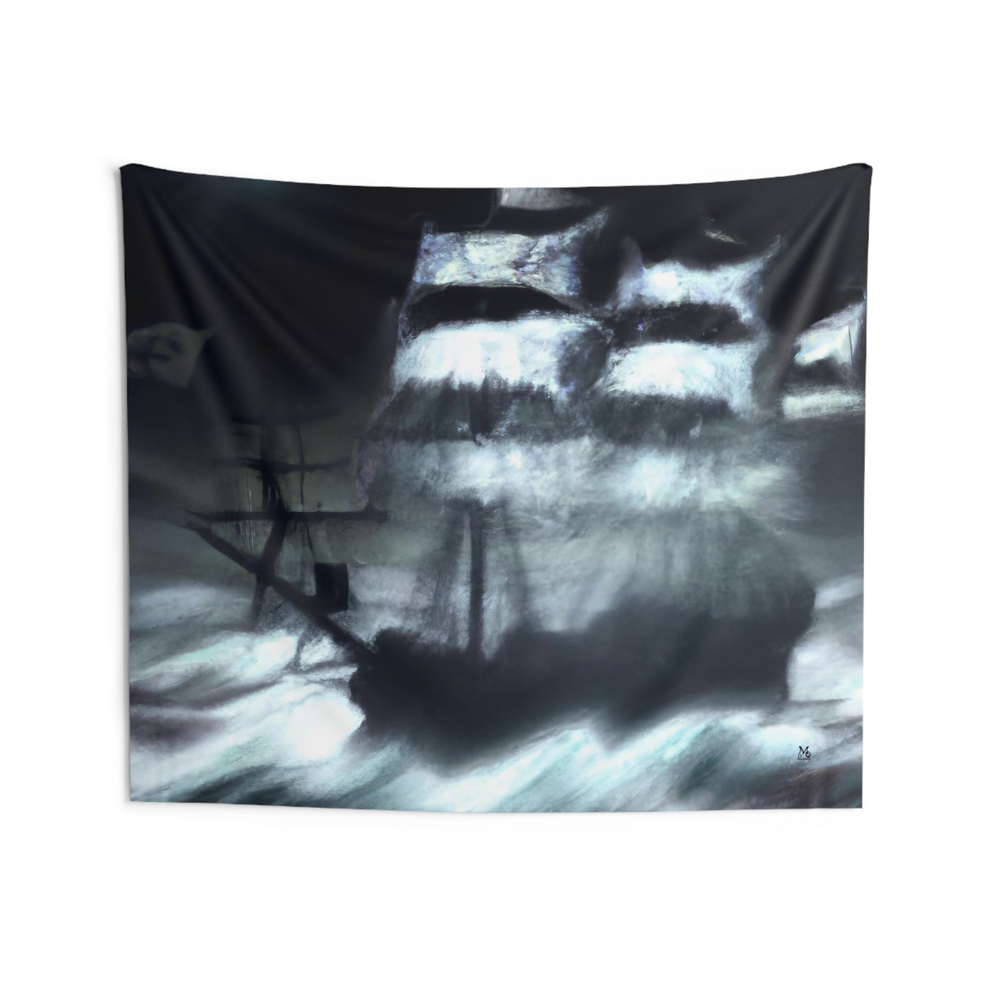 The Marauder's Ghost Ship - Halloween Tapestry