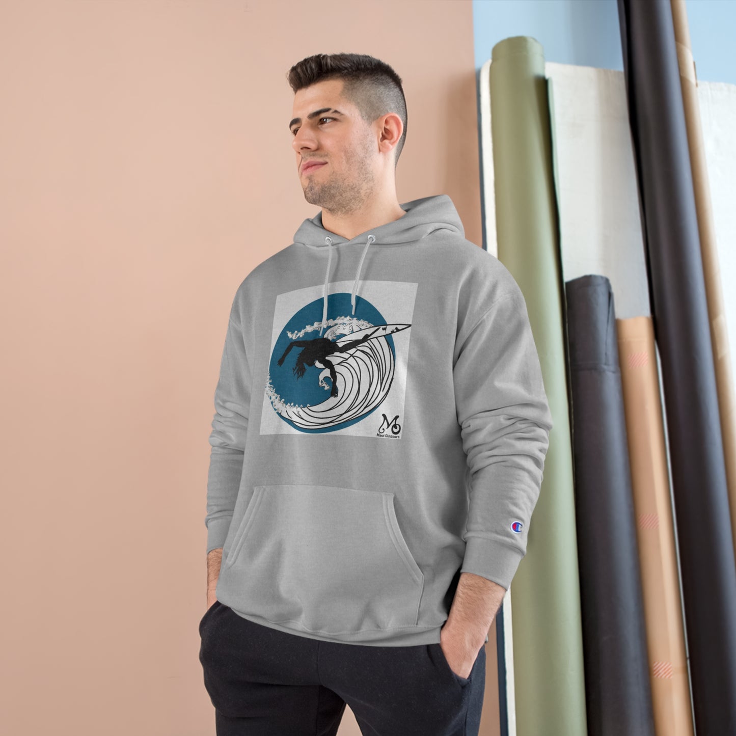 Air Surfing Sam - Champion Hoodie