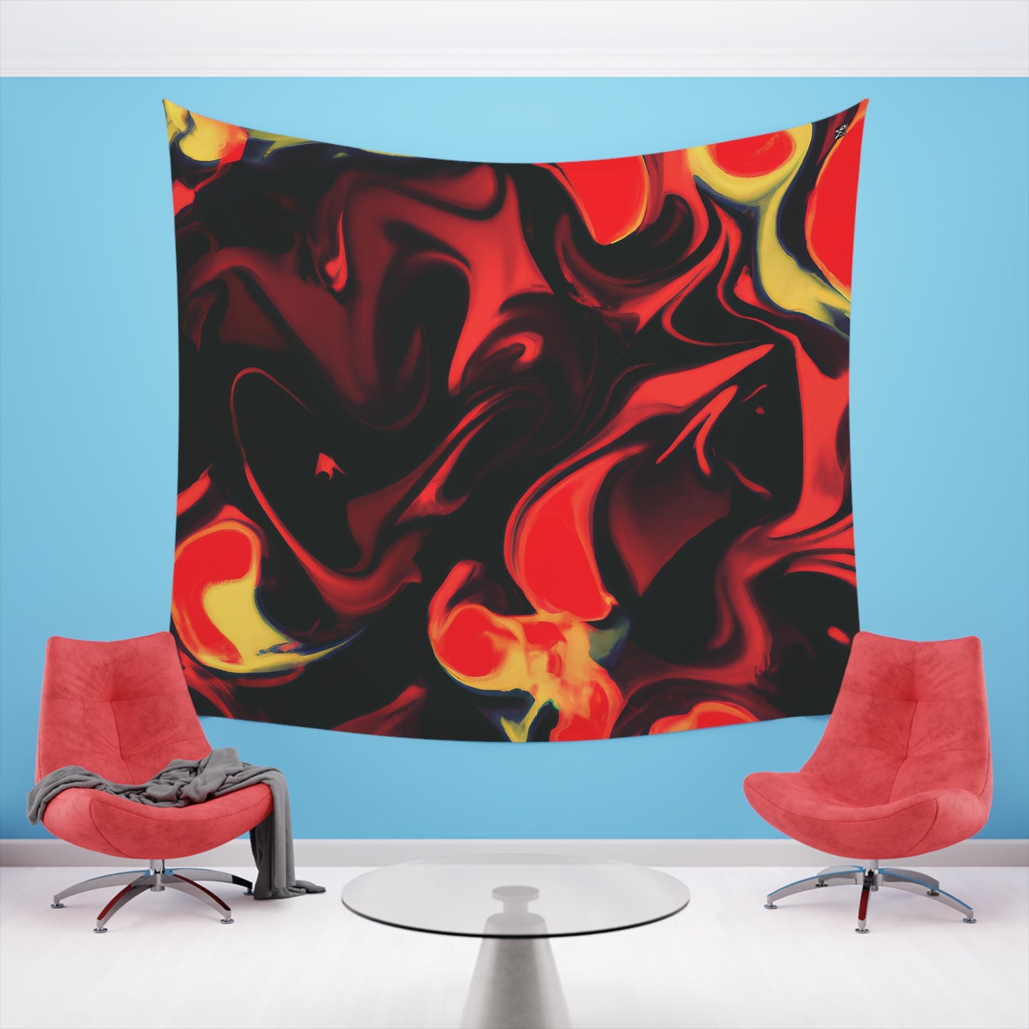 Soothing Sway of the Lava Lamp - Tapestry