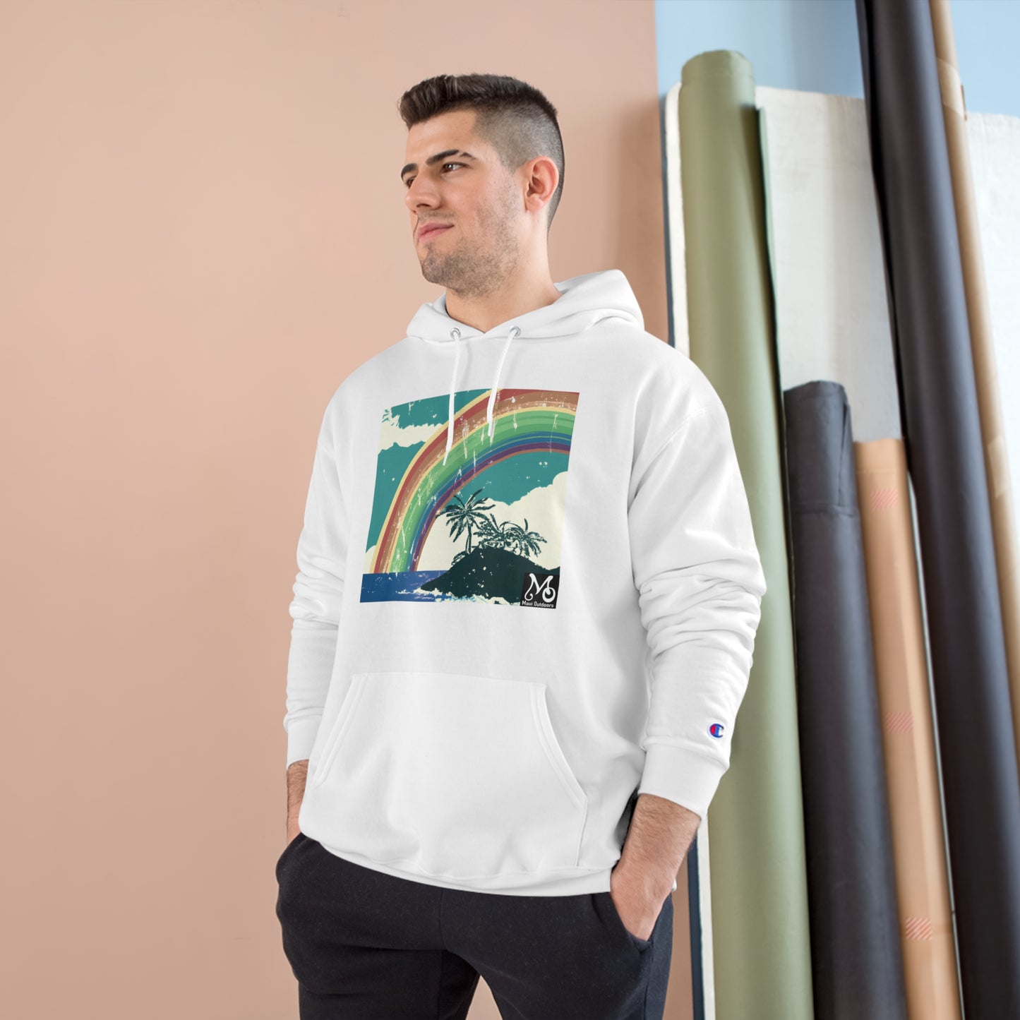 Rainbow Haven II - Champion Hoodie