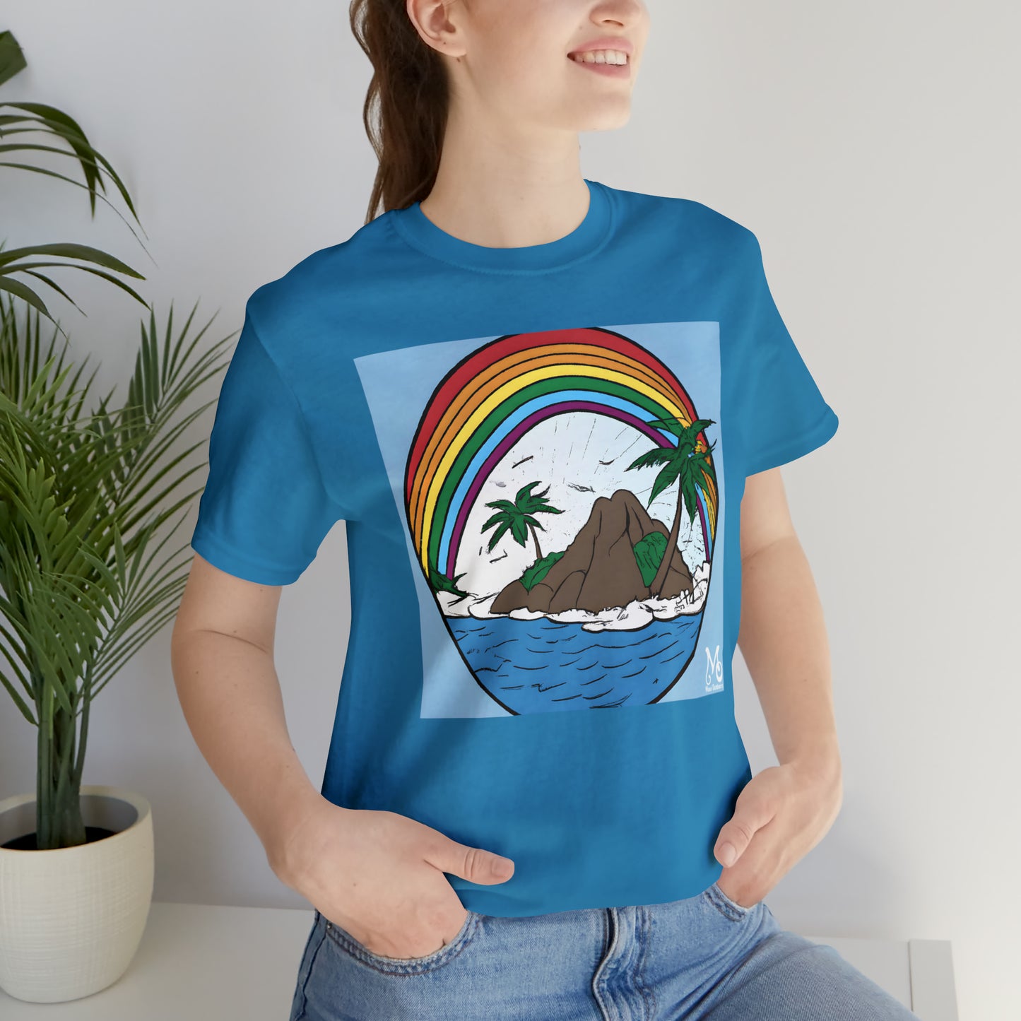 Rainbow Vista Island III - T-shirt