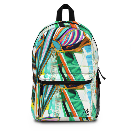 Pouring the Waves of Haiku - Backpack