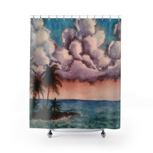 Kahaʻula Beach - Shower Curtain