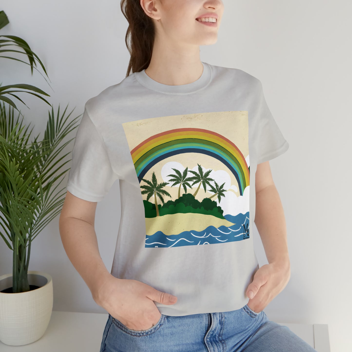 Rainbow Vista Island VII - T-shirt