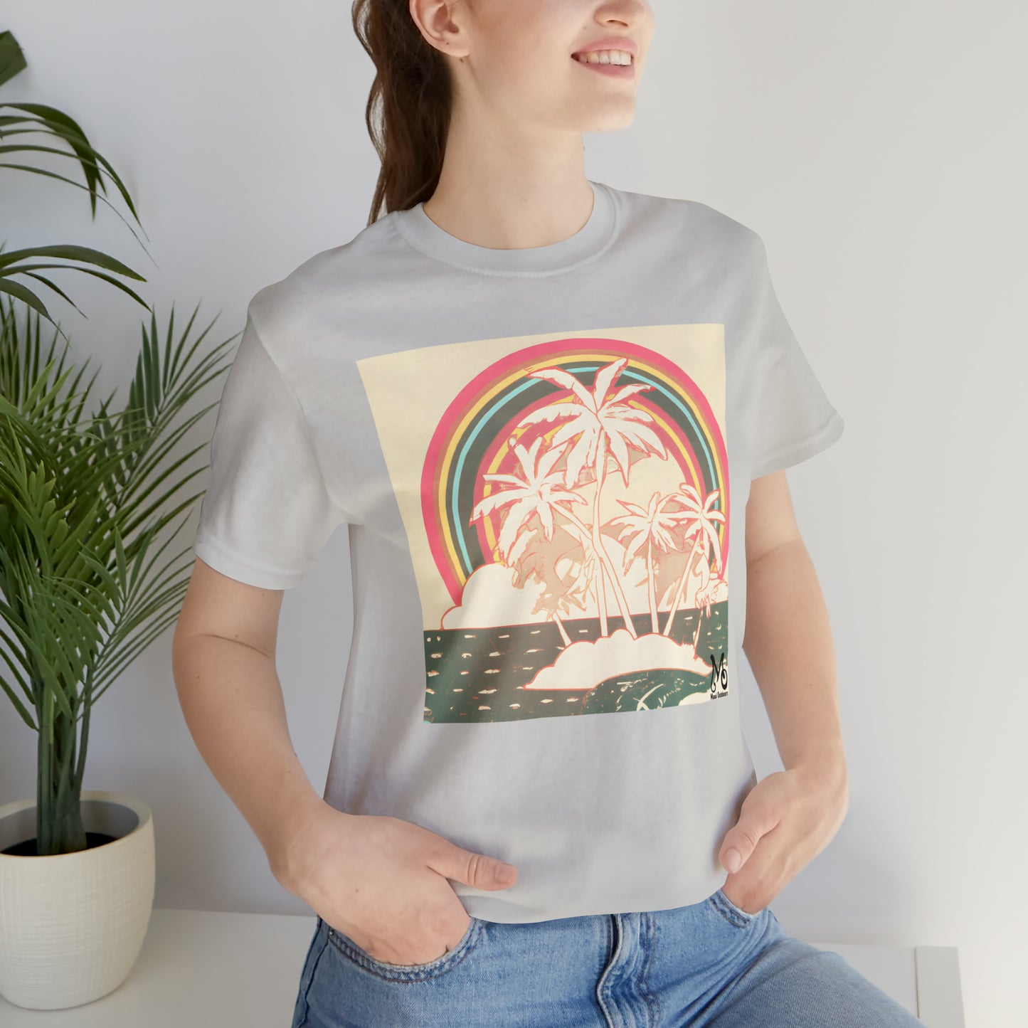 Rainbow View Island - T-shirt