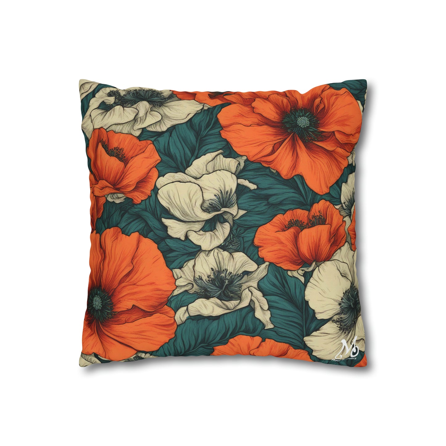 Hawaiian Poppy Flower - Pillow Cover