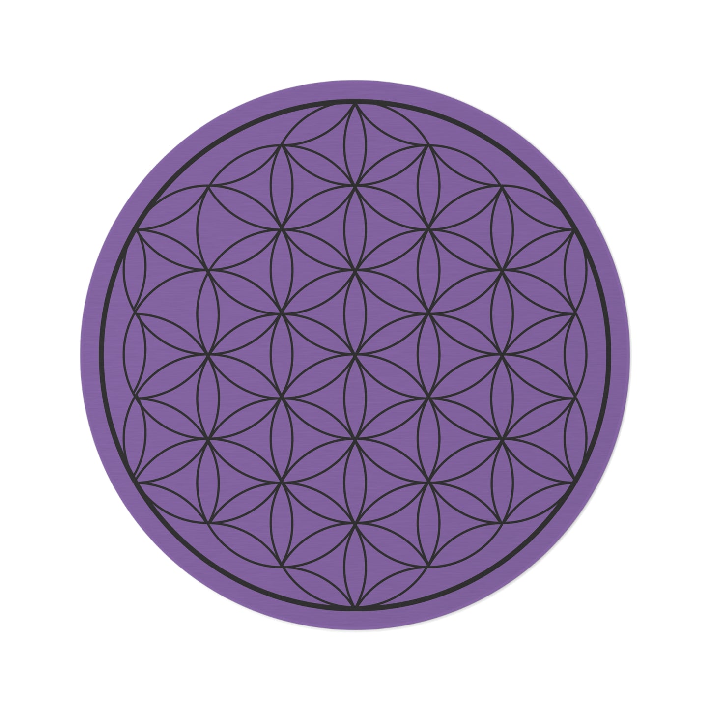 Flower of Life - Round Rug