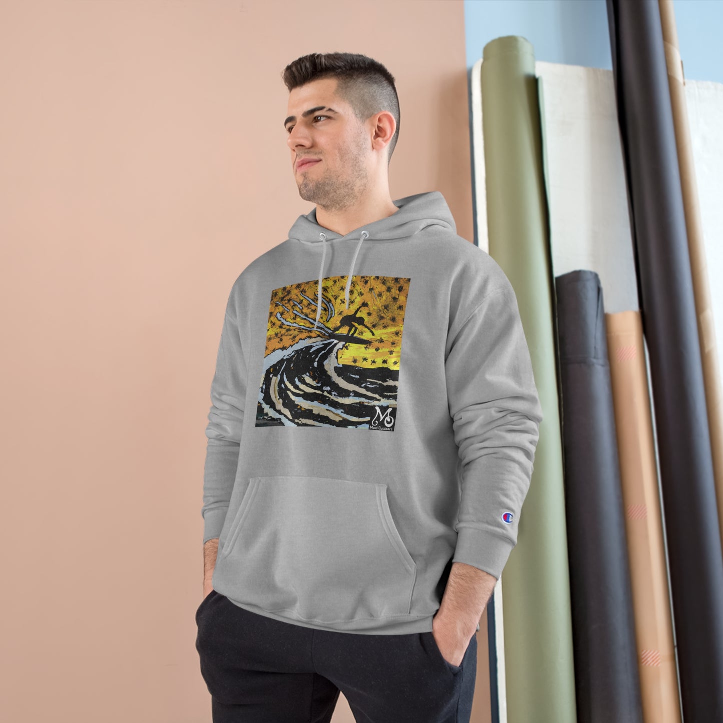 Surfing Heights - Champion Hoodie