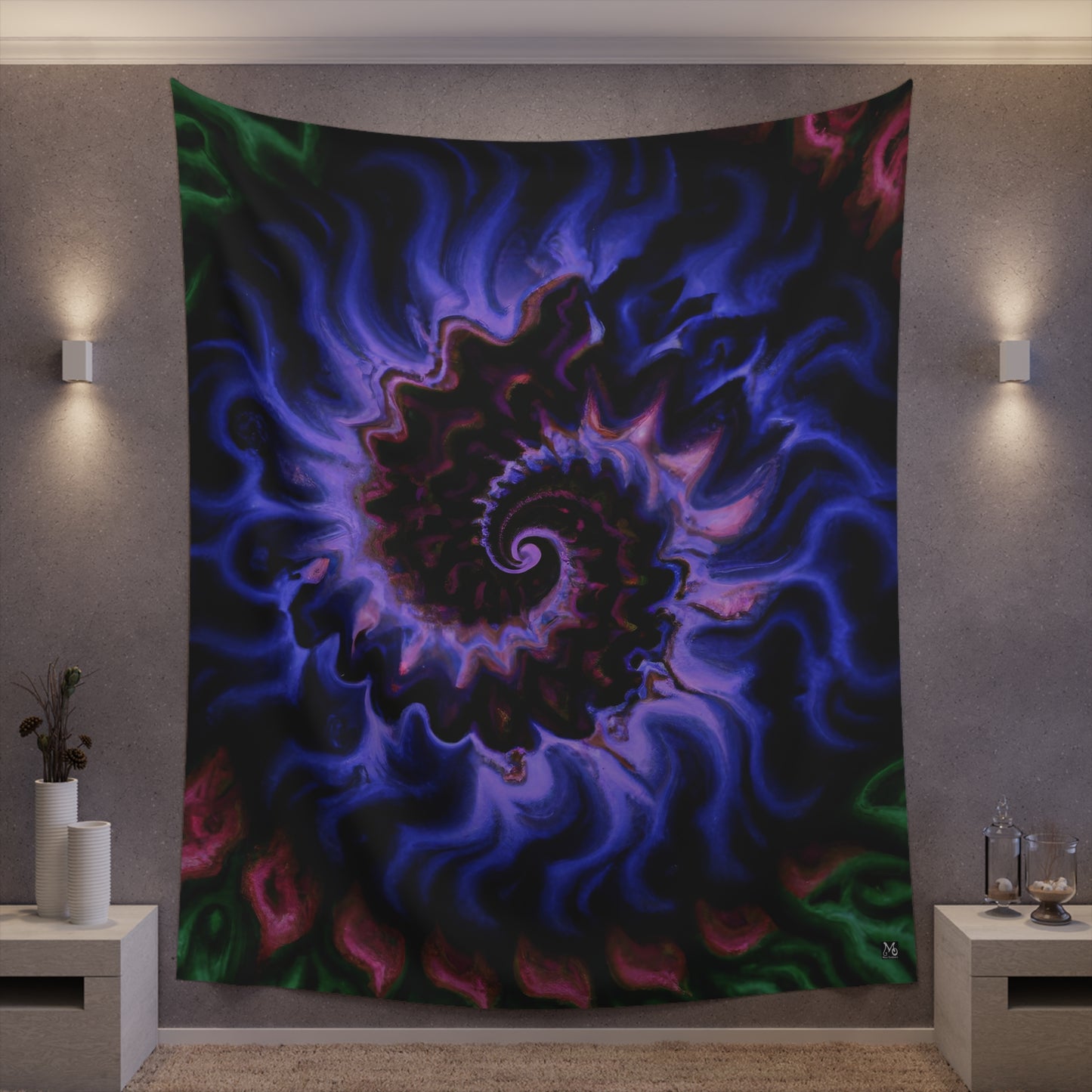 Cyclonic Spiral Vortex - Tapestry