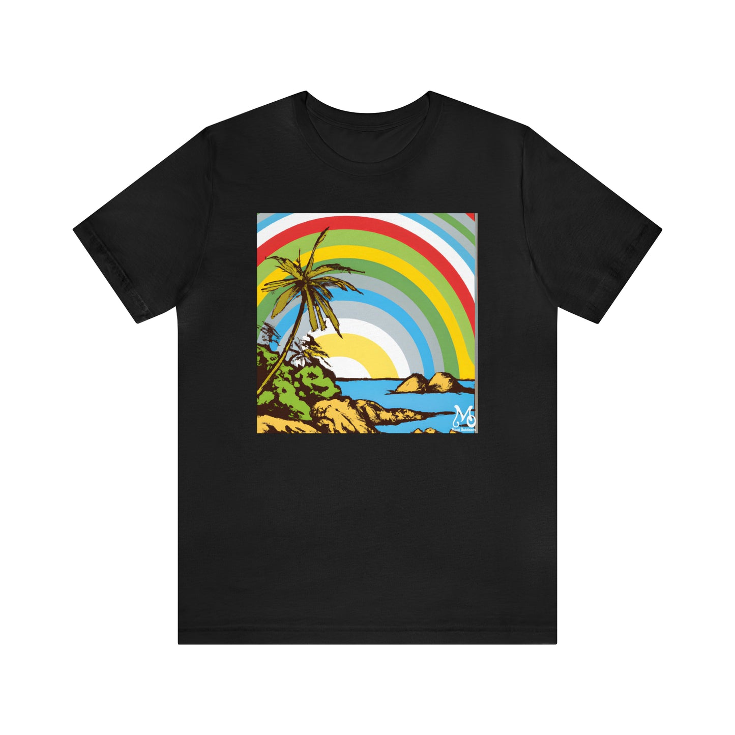 Rainbow Vista Isle - T-shirt