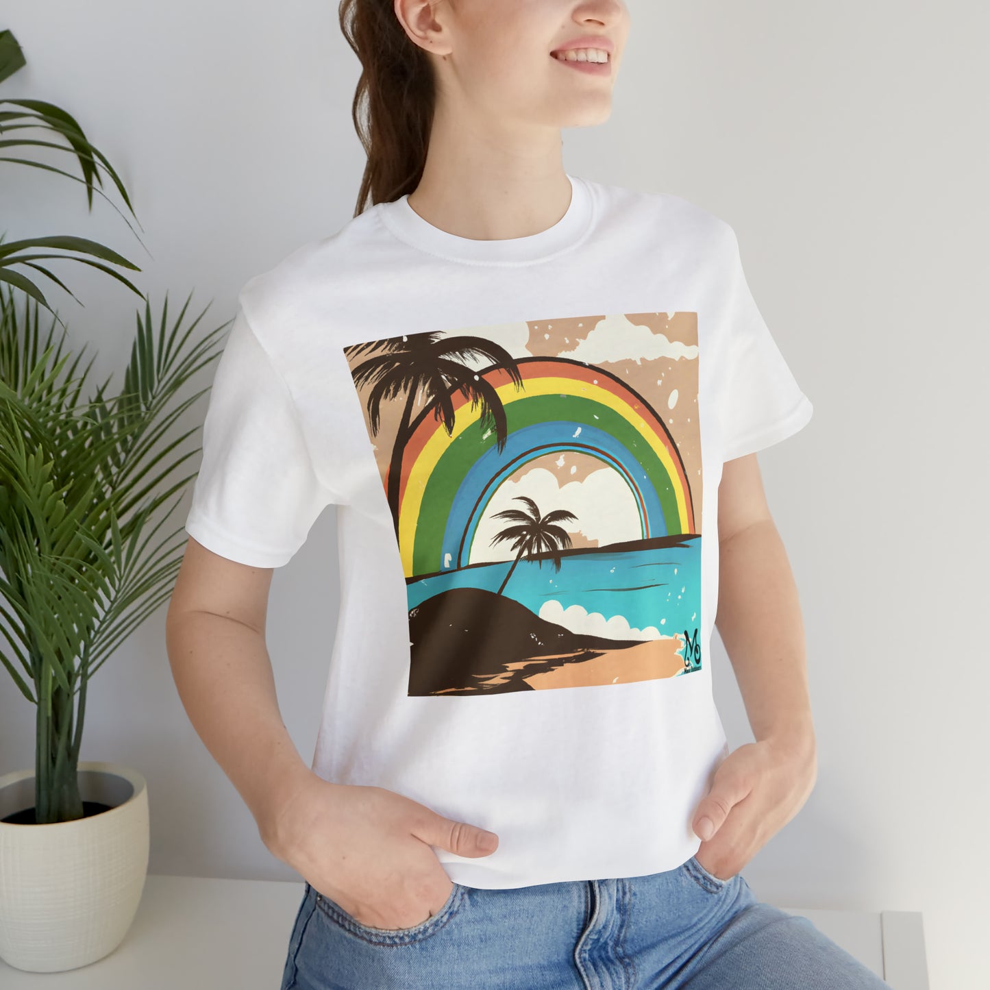 Rainbow Vista Island V - T-shirt