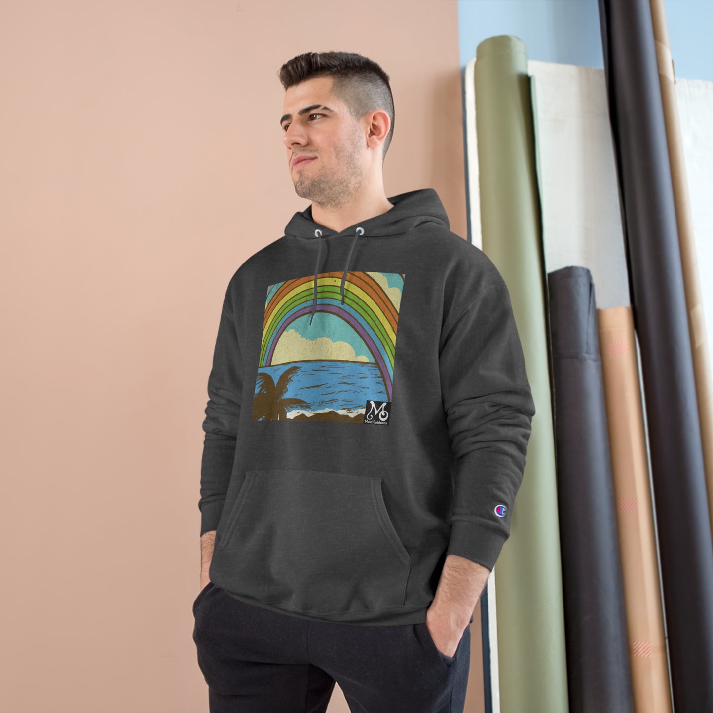 Rainbow Harbor - Champion Hoodie