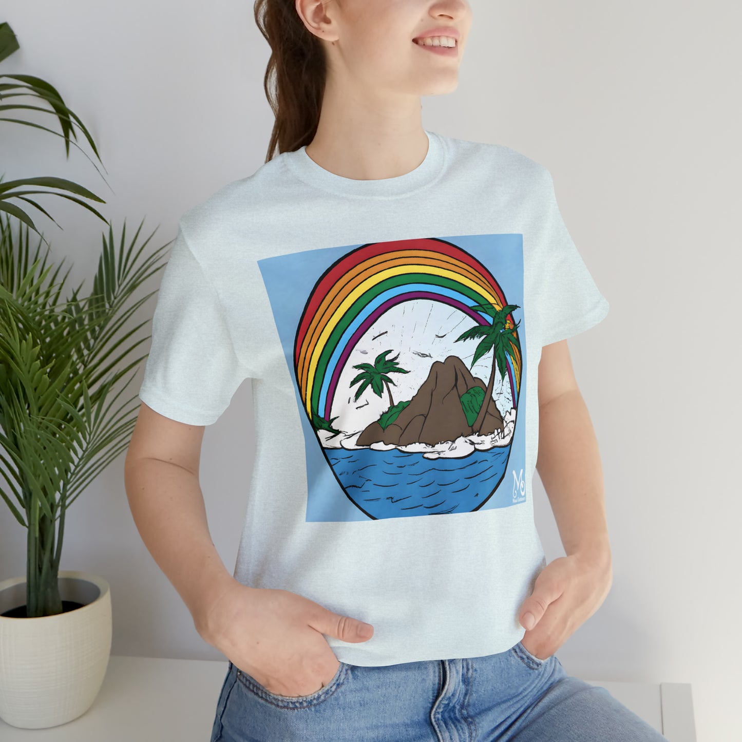 Rainbow Vista Island III - T-shirt