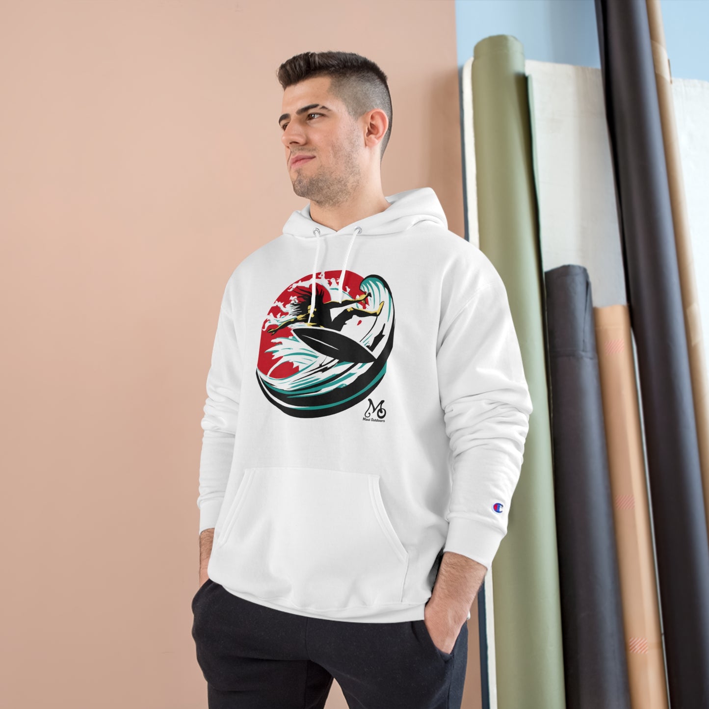 Air Gnarly Surfrider - Champion Hoodie