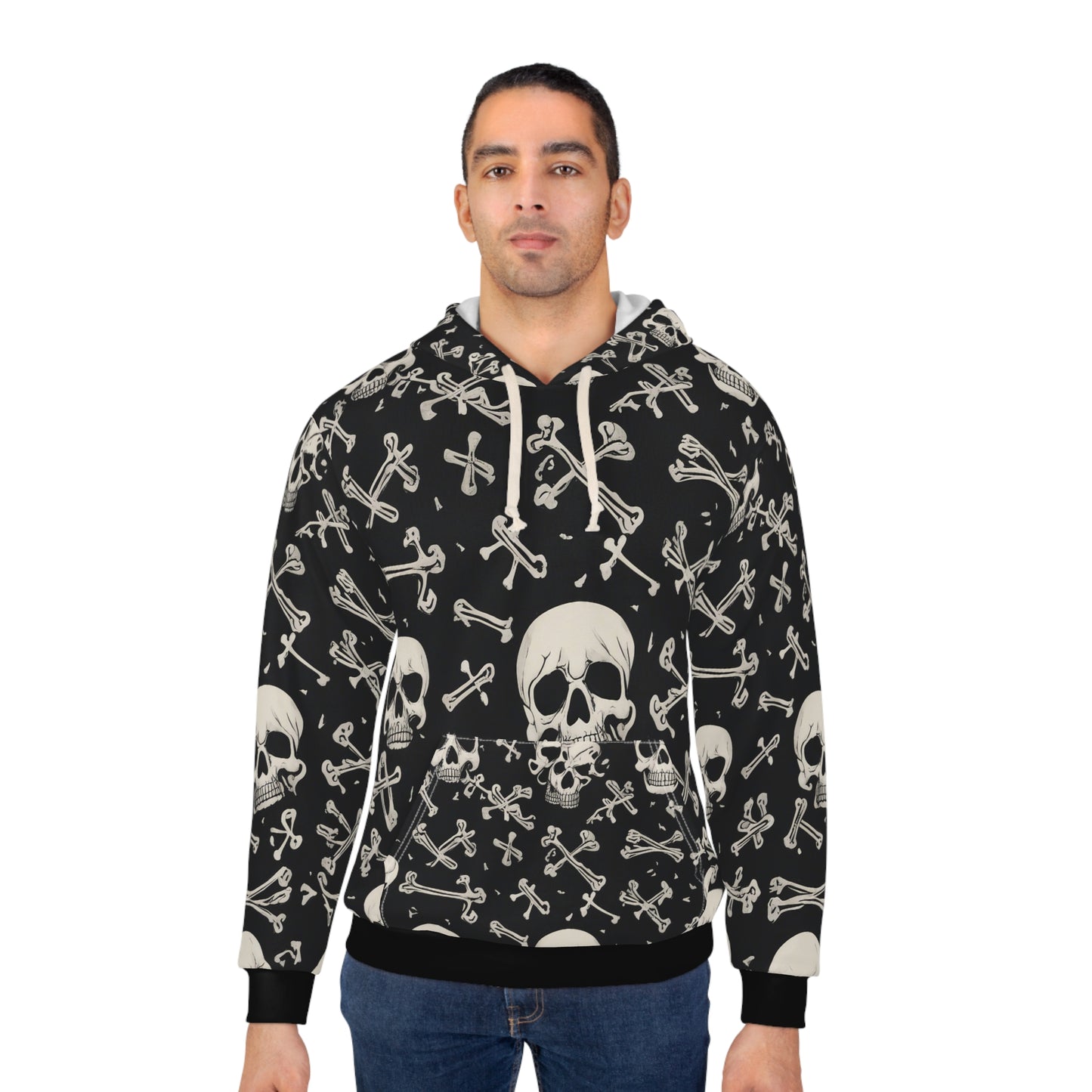 Skull and Crossbones VI - Unisex Pullover Hoodie