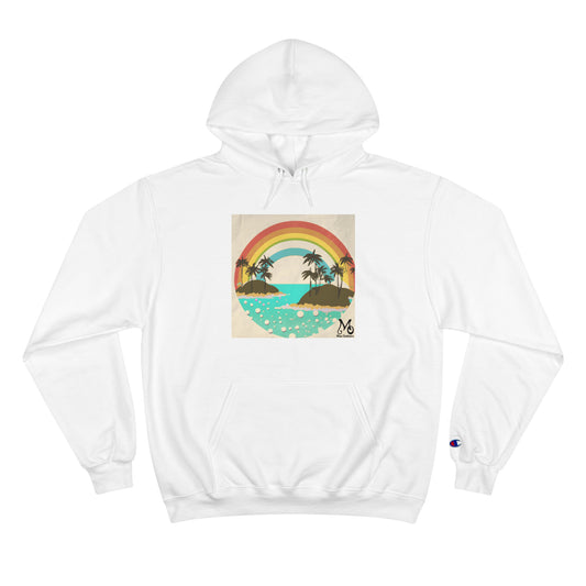 Rainbow Sands Isle - Champion Hoodie