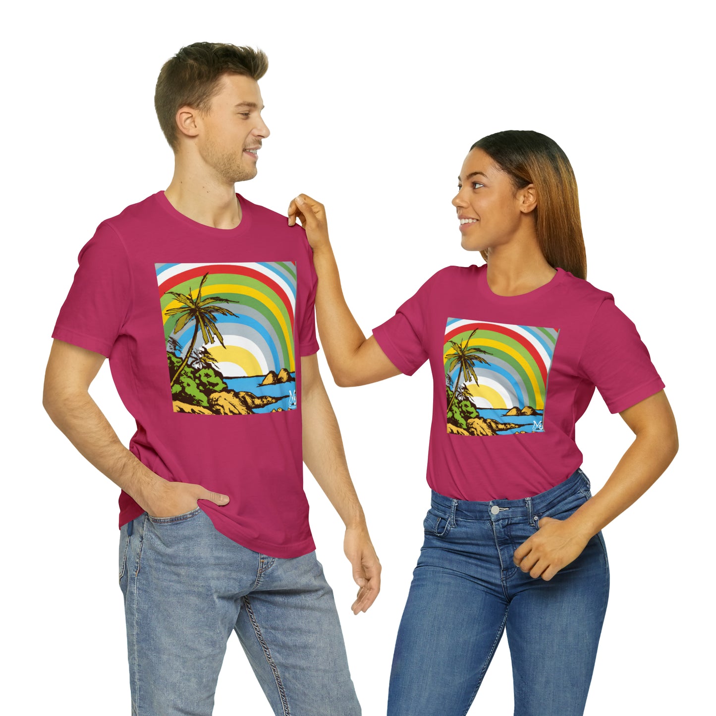 Rainbow Vista Isle - T-shirt