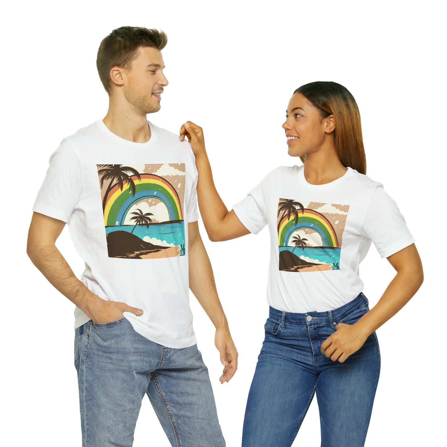 Rainbow Vista Island V - T-shirt