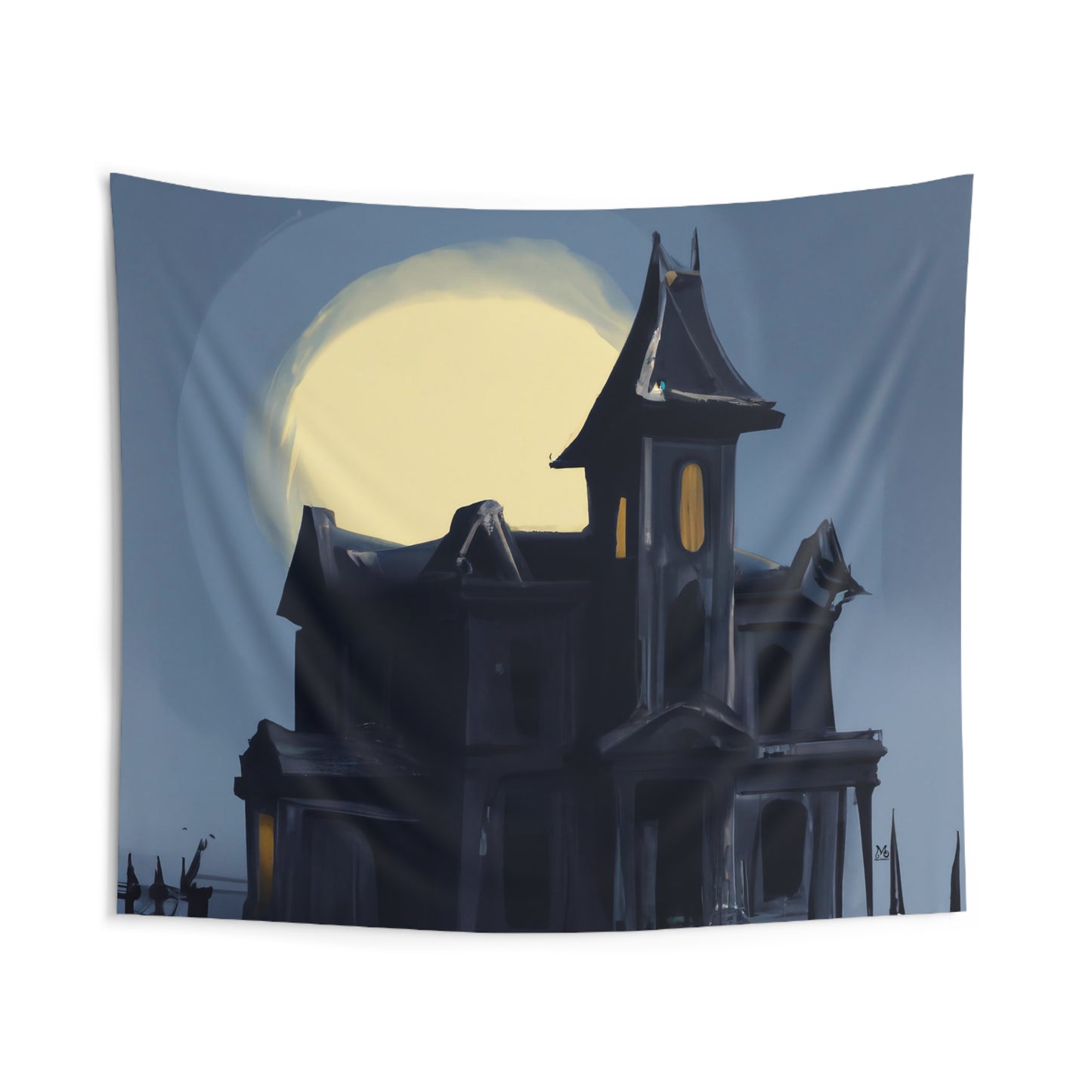 The House of Phantoms - Halloween Tapestry