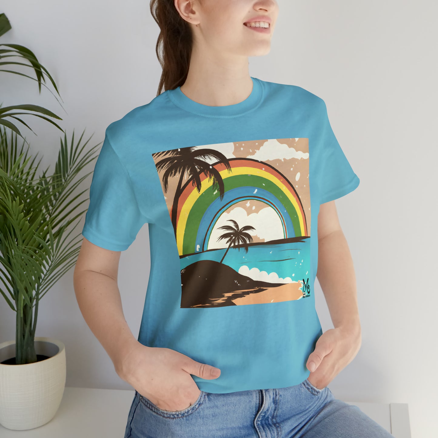 Rainbow Vista Island V - T-shirt