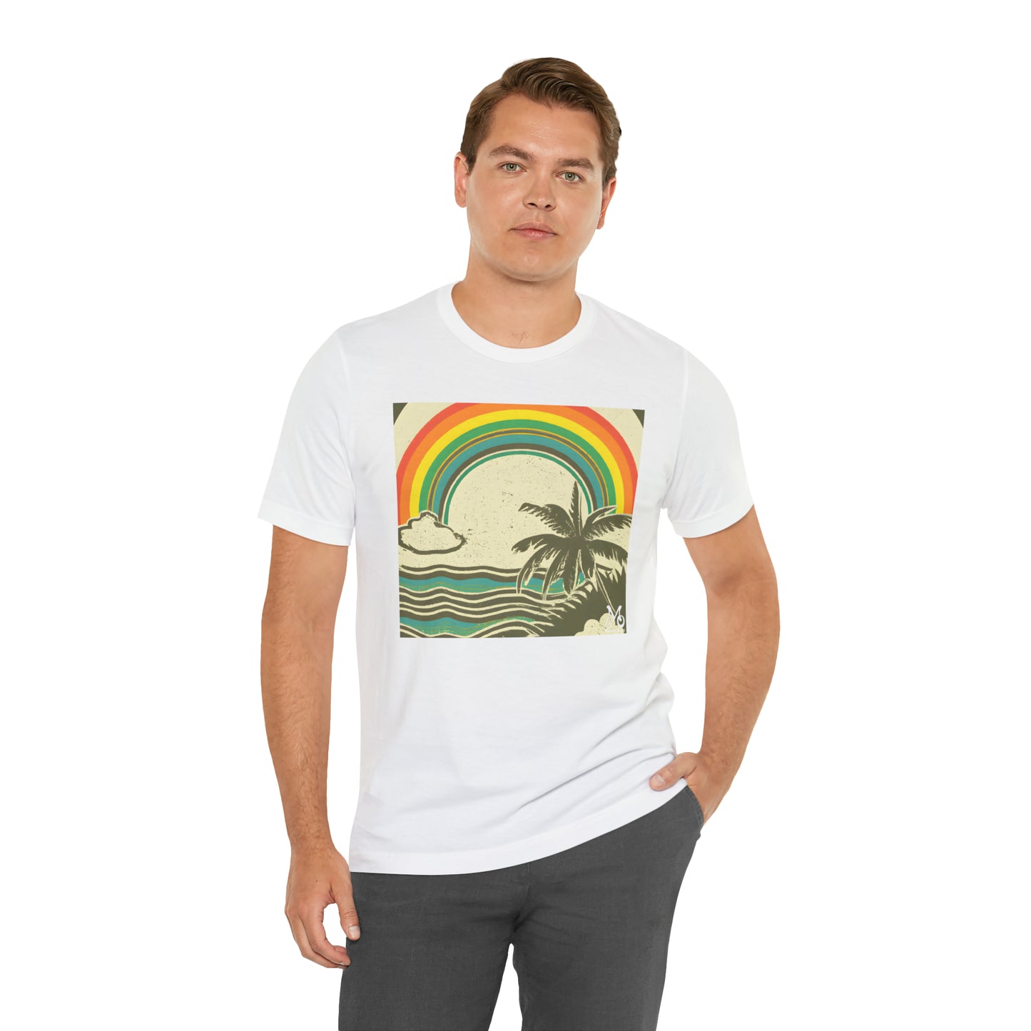 Rainbow Island Vista V - T-shirt