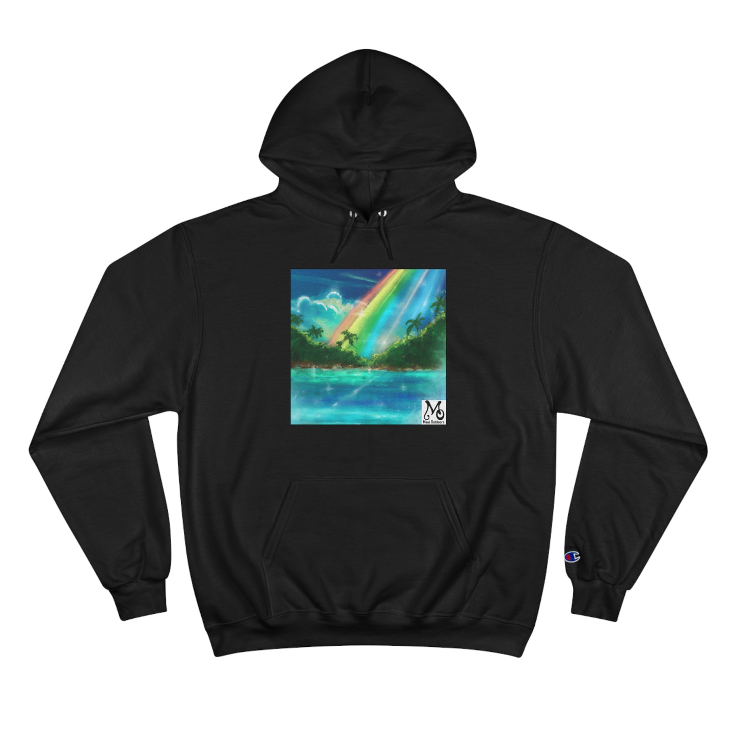 Sunset Cove Island. - Champion Hoodie