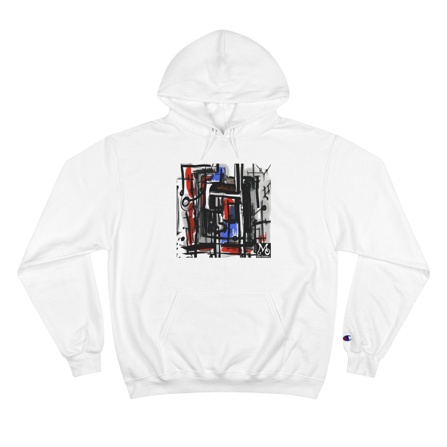 Interlaced Reflections - Champion Hoodie