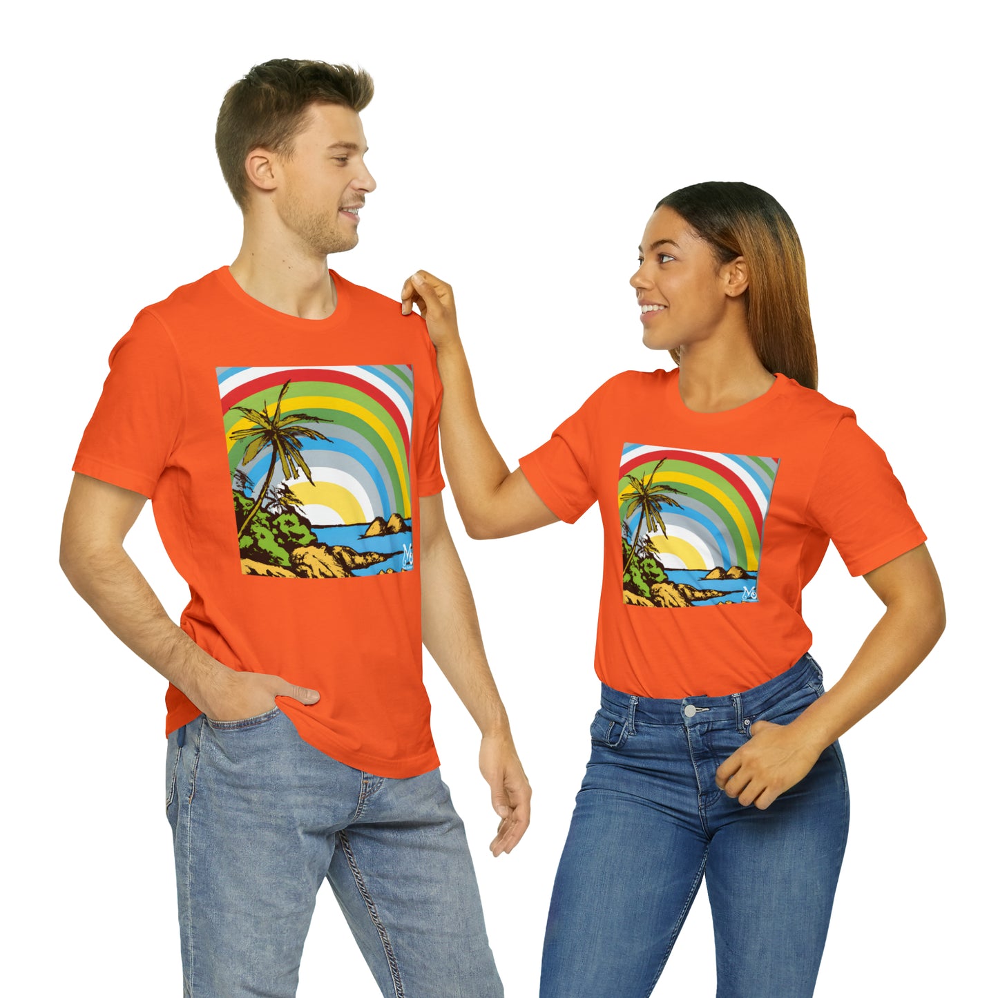 Rainbow Vista Isle - T-shirt