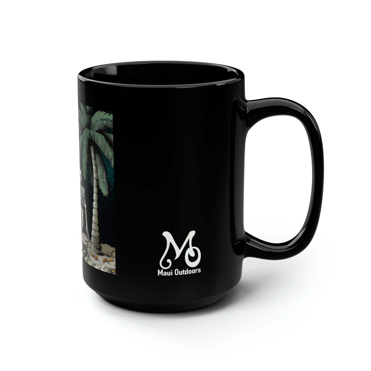 Tropical Tappin' Skeletons - Coffee Mug