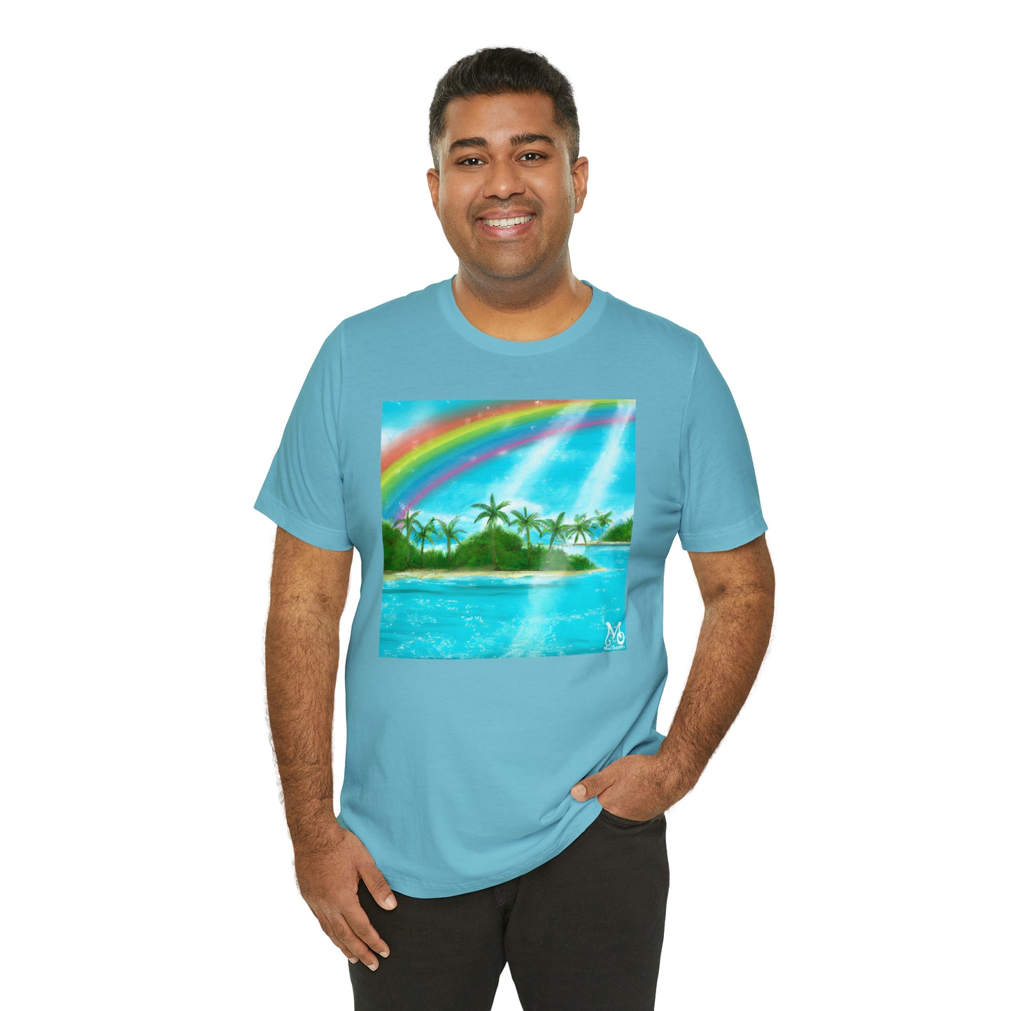 Tropical Serene Vista - T-shirt