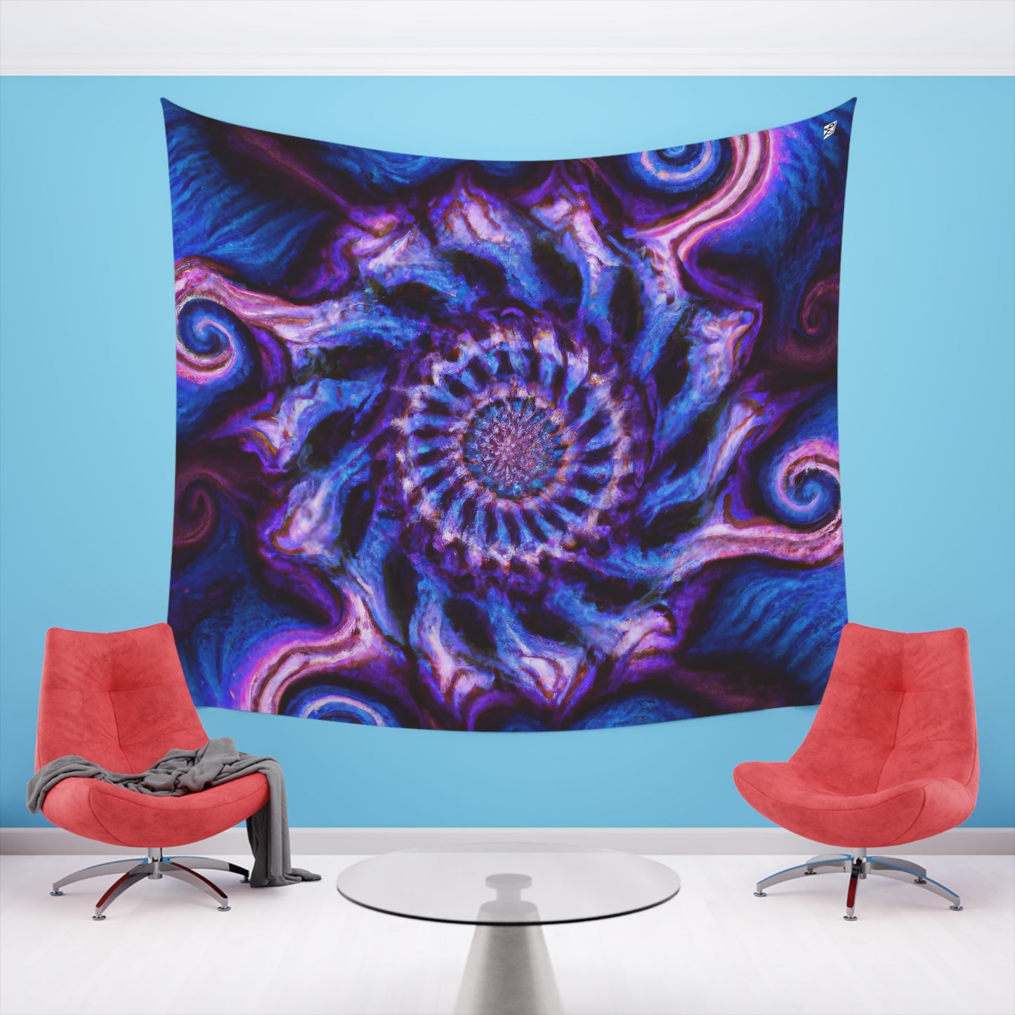 Silver Twister - Tapestry