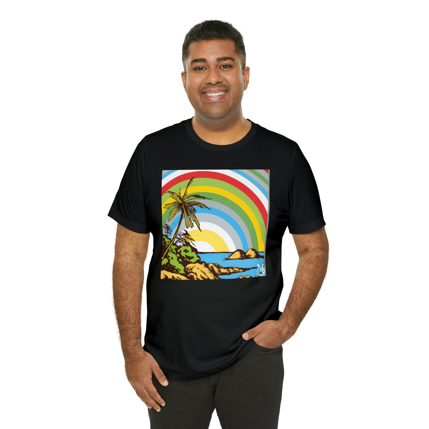 Rainbow Vista Isle - T-shirt