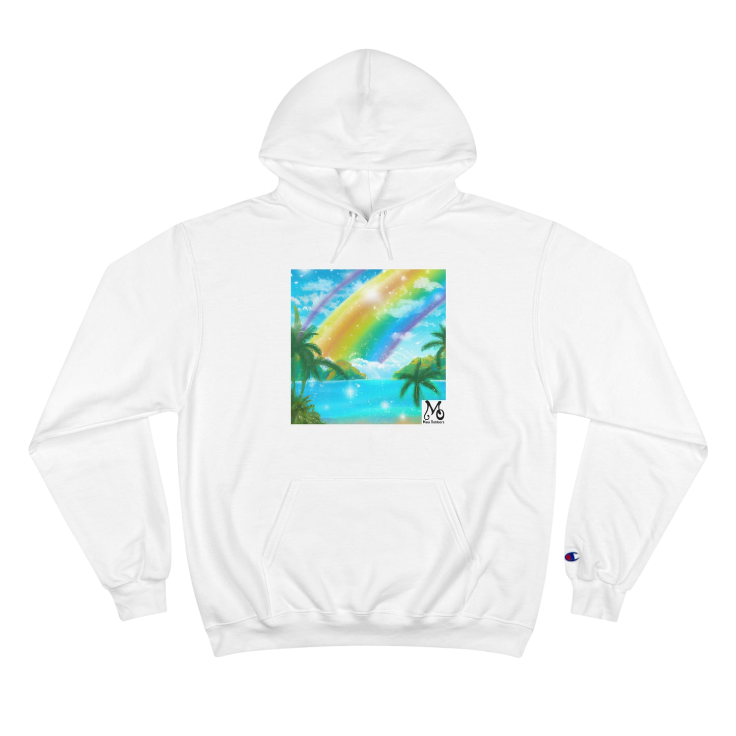 Tropical Paradise Vista - Champion Hoodie