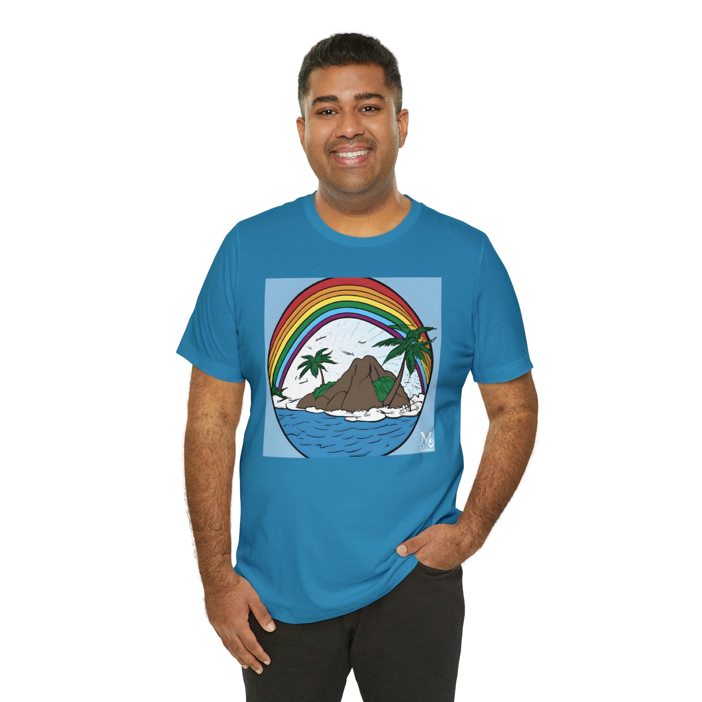 Rainbow Vista Island III - T-shirt