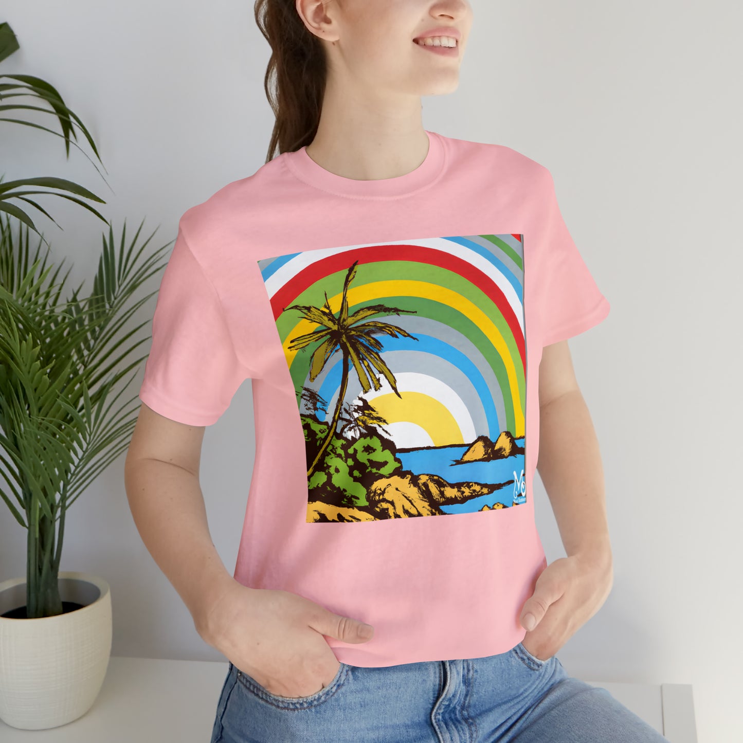 Rainbow Vista Isle - T-shirt