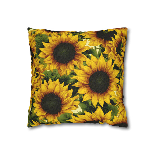 Sunflower - Pillow Cover