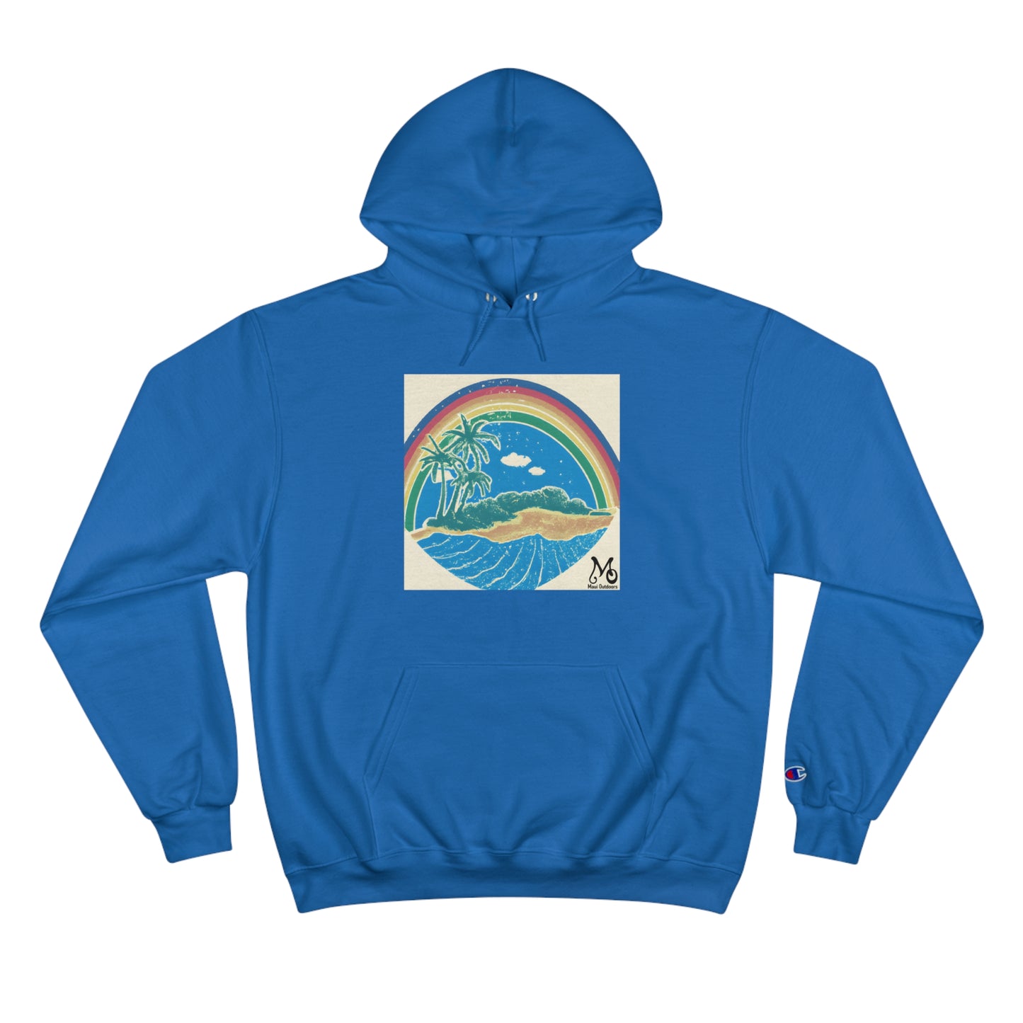 Rainbow Hula - Champion Hoodie