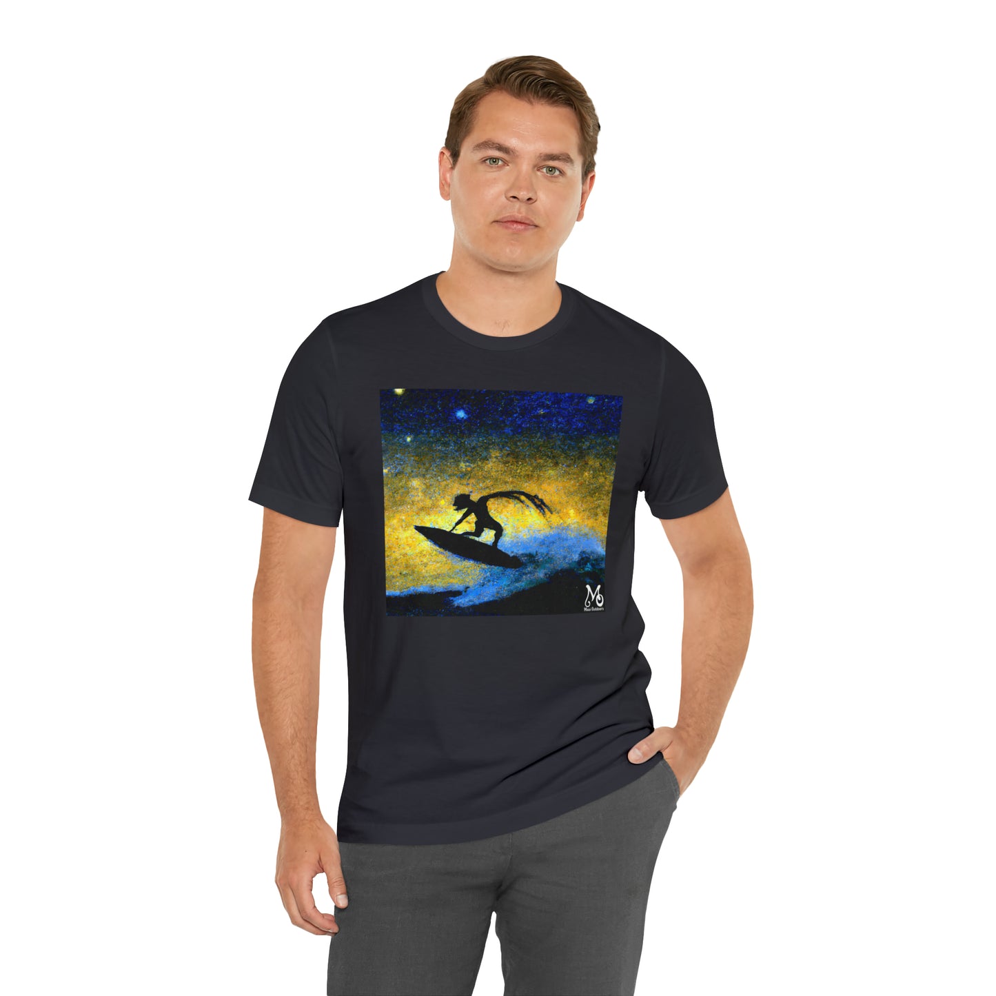 Cresting the Perfect Wave. - T-shirt