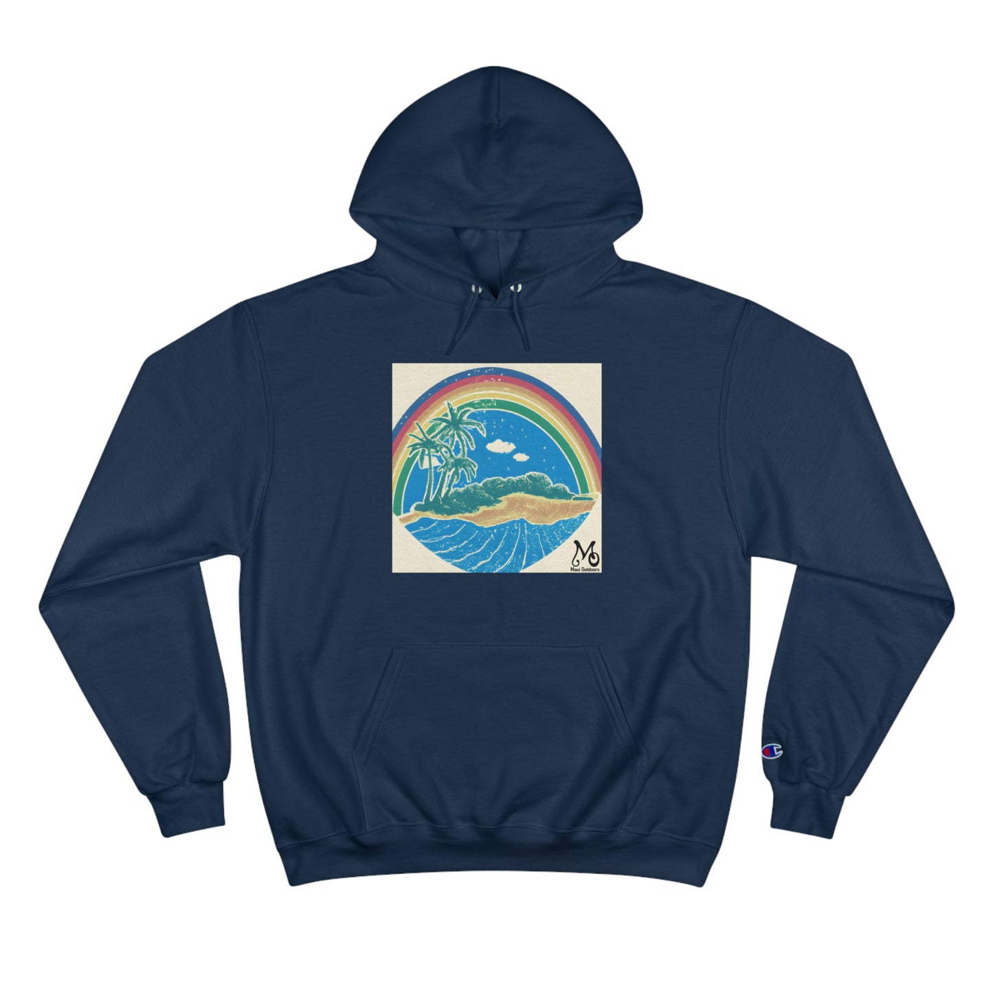 Rainbow Hula - Champion Hoodie